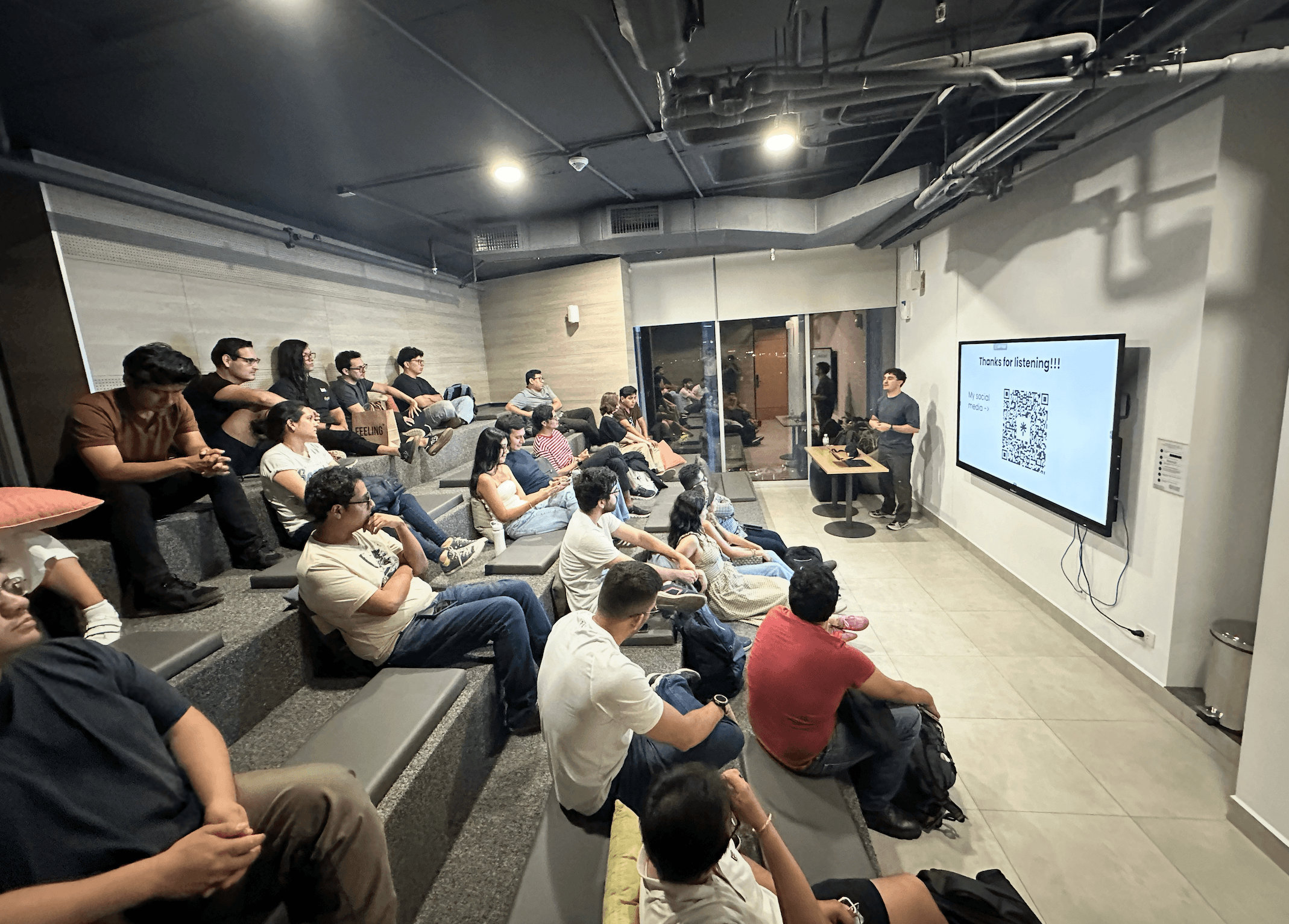 Charla con Node.JS maintainer and Committee member · Santa Cruz